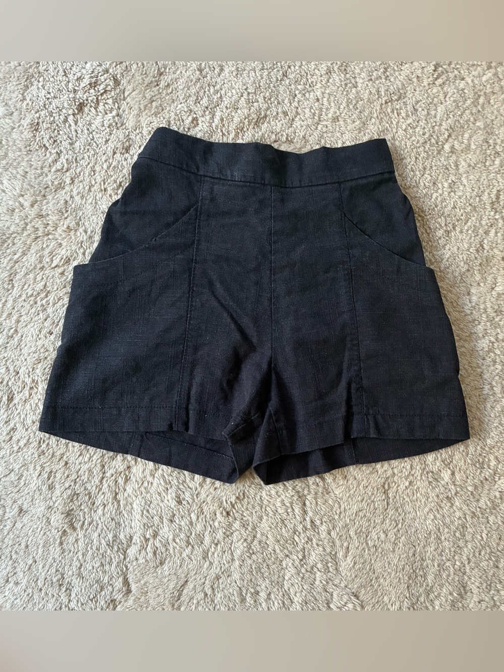 Formation Design Linen Rayon Utility Shorts S